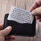 Stainless Steel Wallet With Motivation Quote